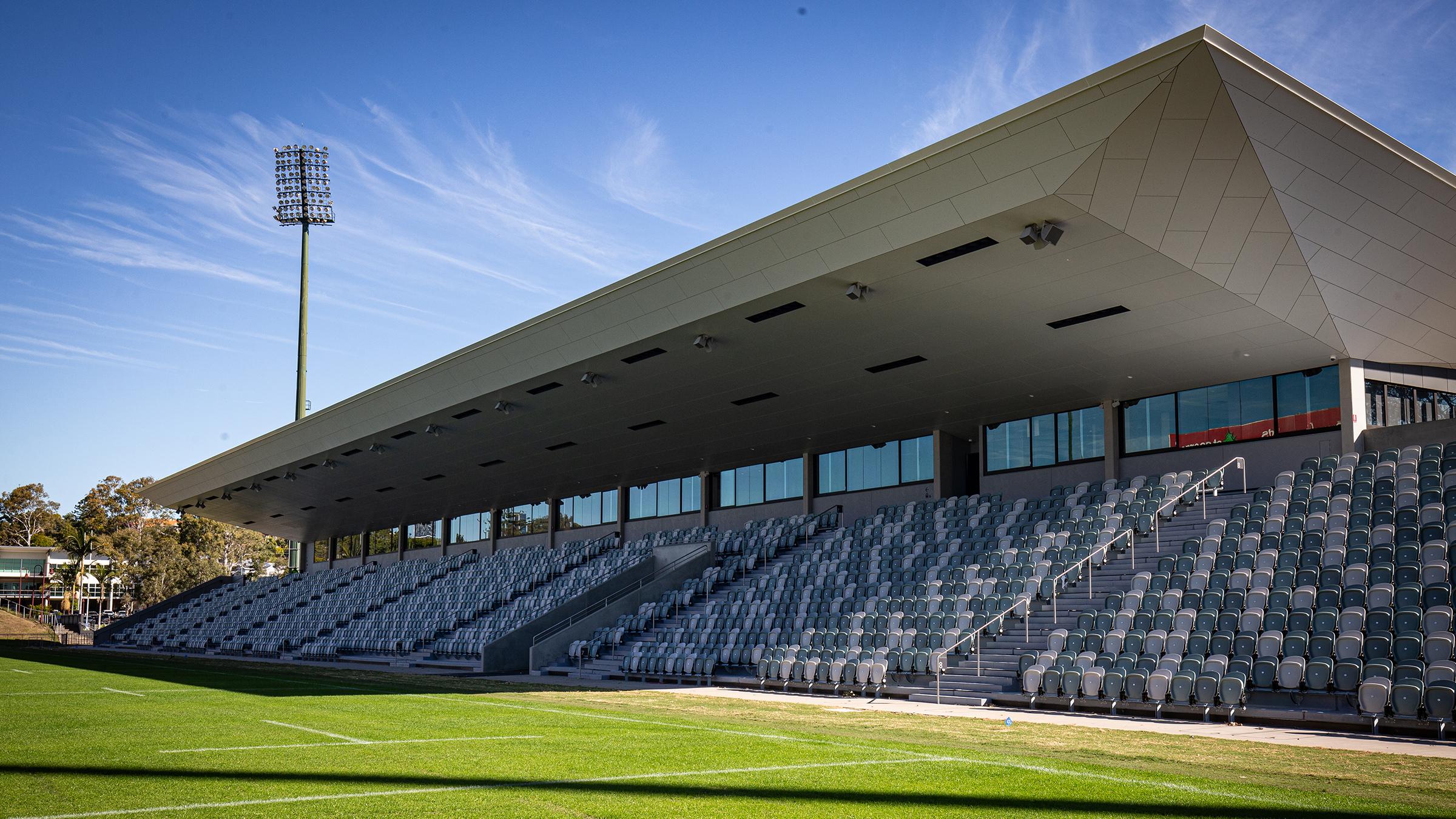 Grandstand at Ballymore Stadium